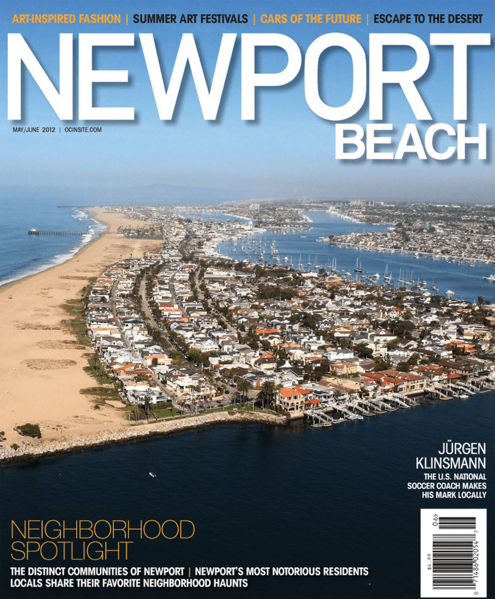 May and June 2012 Newport Beach Magazine cover