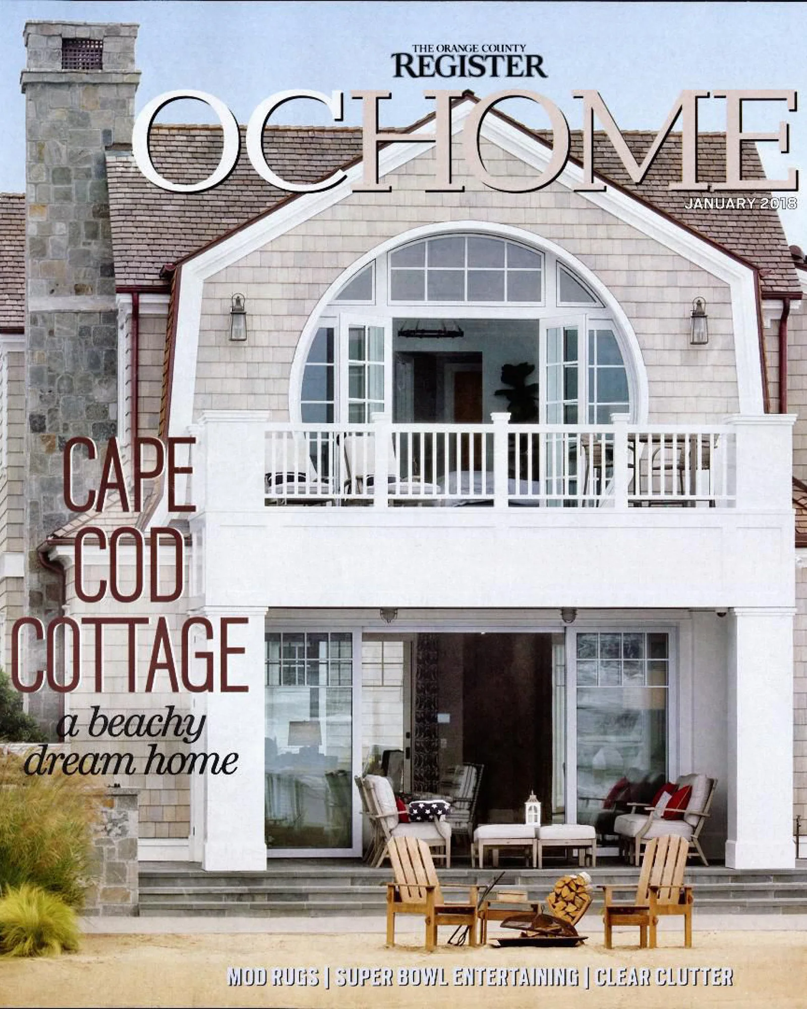 January 2018 OC Home magazine cover