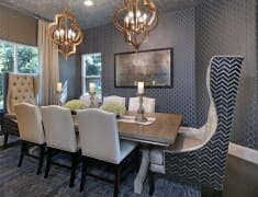 interior design orange
